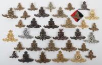 Quantity of Royal Artillery and Honourable Artillery Company Artillery Headdress Badges