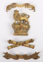 Scarce Victorian Royal Marine Artillery Officers Undress Sabretache Badges