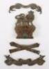 Scarce Victorian Royal Marine Artillery Officers Undress Sabretache Badges - 2