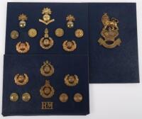 3x Boards of Royal Marines Badges