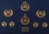 3x Boards of Royal Marines Badges - 2