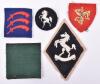 5x Royal Artillery Cloth Formation Signs