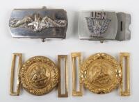 American Naval Officers Belt Buckle