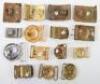 Quantity of Foreign Nationalities Naval Belt Buckles - 2