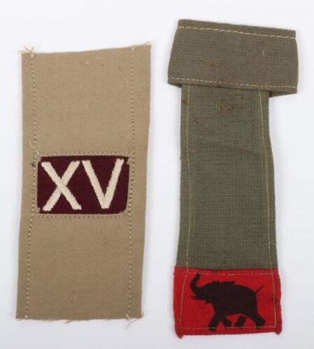 WW2 British 4th Corps Jungle Slip-on Formation Sign