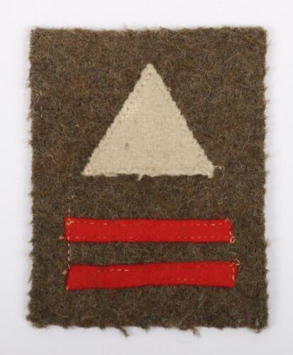 WW2 1st Division 2nd Infantry Brigade Battle Dress Combination Insignia