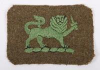 Herefordshire Regiment Cloth Formation Sign