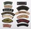 Selection of Cloth Shoulder Titles - 2