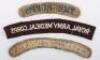 WW2 16th Battalion Durham Light Infantry Cloth Shoulder Title, - 2
