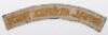 Un-official Royal Sussex Regiment Cloth Shoulder Title - 2