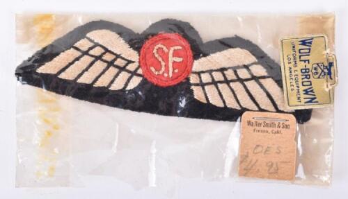 Very Rare American Made WW2 Jedburgh Special Forces Wing