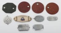 Grouping of WW2 Royal Air Force Identity Discs