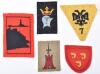 WW2 Cornwall Home Guard Cloth Formation Signs