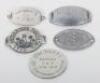 5x WW1 Royal Army Medical Corps Identity Discs - 2