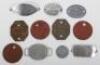 Selection of Mostly WW1 Period Royal Army Medical Corps Identity Discs - 2