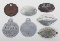 Grouping of Identity Discs of Royal Marine Light Infantry & Royal Marines