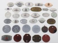 Grouping of WW1 & WW2 Canadian Identity Discs