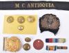 Scarce Badges and Insignia Grouping Relating to a Royal Naval Officer Serving with the British Naval Mission to Colombia 1934-39