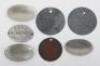 Grouping of WW1 Royal Naval Air Service (R.N.A.S) Identity Discs - 2