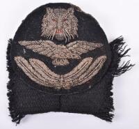 Very Unusual Colonial Air Force Officers Cap Badge