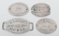 WW1 Identity Discs of Yeomanry Regiments Interest