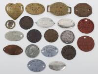 Interesting Collection of WW1 Identity Discs of Royal Field Artillery and Royal Garrison Artillery Interest