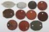 Selection of Identity Discs of Devon Regiment and Suffolk Regiment Interest - 2