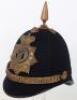 Other Ranks Blue Cloth Helmet Badged to the Royal Guernsey Light Infantry - 4