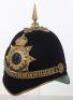 Post 1902 Middlesex Regiment Officers Home Service Pattern Helmet - 4