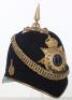 Post 1902 Middlesex Regiment Officers Home Service Pattern Helmet - 5