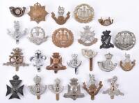 Selection of British Infantry Regiments Cap Badges