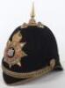 Post 1902 Devonshire Regiment Officers Home Service Helmet - 2