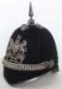 Post 1902 Royal Engineers Volunteers Officers Home Service Helmet - 2