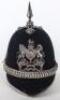 Post 1902 Royal Engineers Volunteers Officers Home Service Helmet - 9