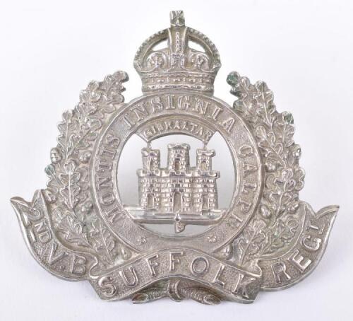 2nd Volunteer Battalion Suffolk Regiment Cap Badge