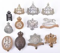 Grouping of Cavalry Regiment Cap Badges