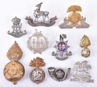 10x Officers Cap & Collar Badges