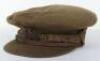 WW1 British Middlesex Regiment Officers “Gor Blimey” Peaked Cap - 3