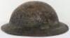 WW1 British Brodie Steel Combat Helmet Shell - 5