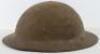 Near Mint Condition WW1 British Brodie Steel Combat Helmet - 4