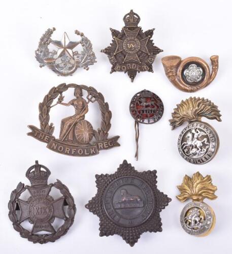 Selection of Officers Cap & Collar Badges