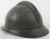 WW1 Italian M-15 Adrian Steel Helmet - 3