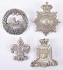 4x Volunteer Battalion Cap Badges