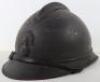 WW1 French Infantry M-15 Adrian Steel Helmet - 4