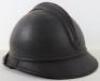 WW1 French Infantry M-15 Adrian Steel Helmet - 5