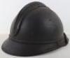 WW1 French Infantry M-15 Adrian Steel Helmet - 6