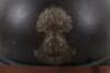 WW1 French Colonial Troops M-15 Adrian Steel Helmet - 2