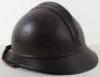 WW1 French Colonial Troops M-15 Adrian Steel Helmet - 5