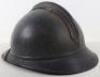 WW1 French Medical Service M-15 Adrian Steel Helmet - 5