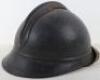 WW1 French Medical Service M-15 Adrian Steel Helmet - 6